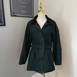 Liz Claiborne Vintage Utility Jacket | Forest Green